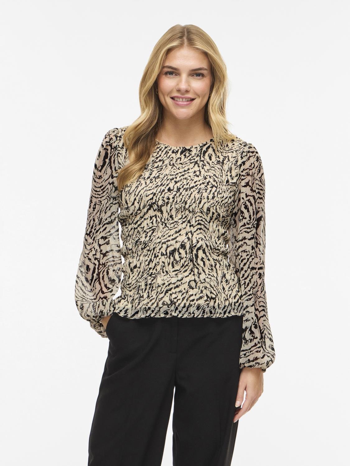 VIFALIA Top - Birch - VERO MODA & VILA Bergvik